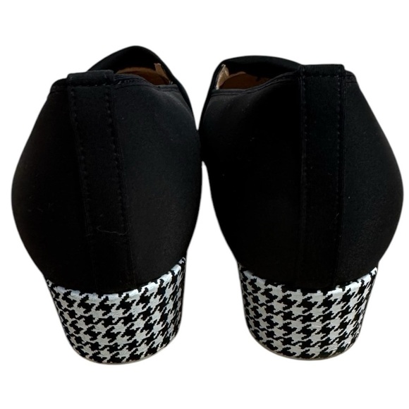 HASSIA JESOLO BLACK STRETCH SLIP ON Size US 8 UK 39 EU 6 Width J Black Wedge - Picture 5 of 8